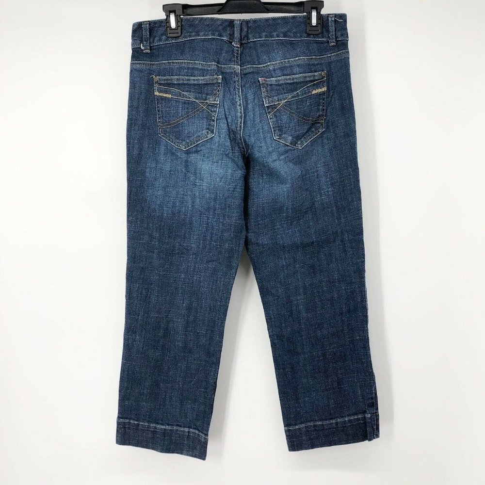 Tommy Hilfiger 10 Distressed Hope Crop Capri Jeans - Picture 4 of 7
